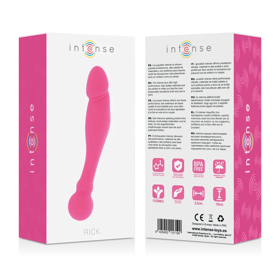 INTENSE - SILICONE RICK DOUBLE ROSE